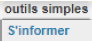 outils simples S'informer